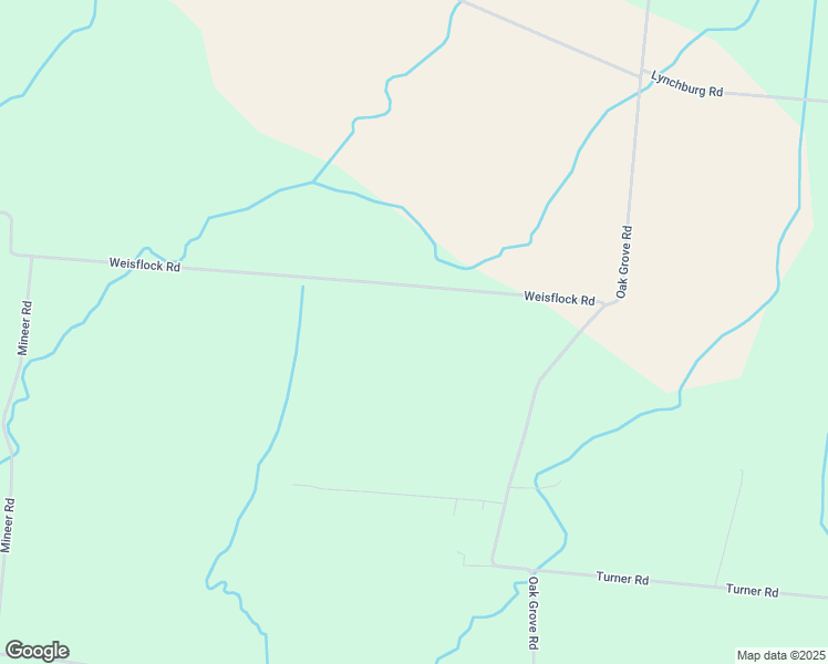 map of restaurants, bars, coffee shops, grocery stores, and more near 1604 Weisflock Road in Lynchburg