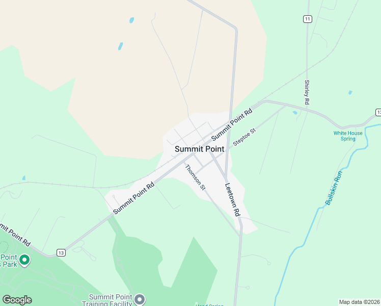 map of restaurants, bars, coffee shops, grocery stores, and more near 2915 Summit Point Road in Summit Point