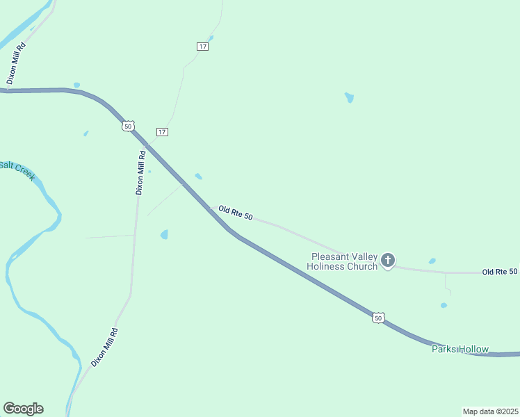 map of restaurants, bars, coffee shops, grocery stores, and more near 50443 Old Route 50 in Londonderry