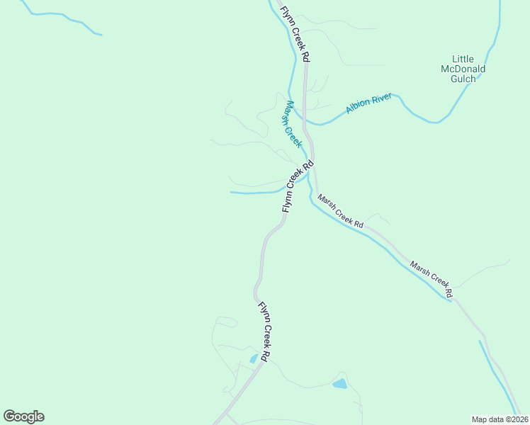 map of restaurants, bars, coffee shops, grocery stores, and more near 7800 Flynn Creek Road in Comptche