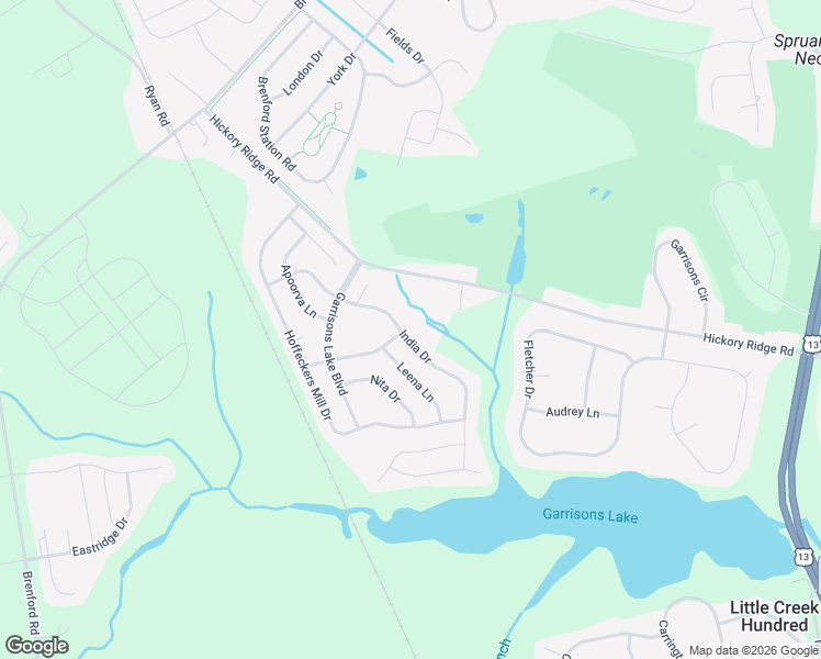 map of restaurants, bars, coffee shops, grocery stores, and more near 127 India Drive in Smyrna