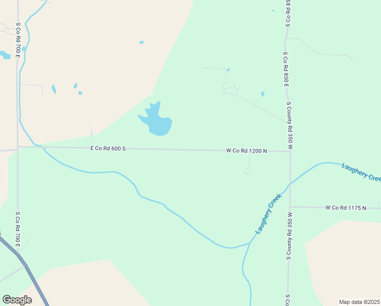 map of restaurants, bars, coffee shops, grocery stores, and more near 7963 East Co Road 600 South in Greensburg