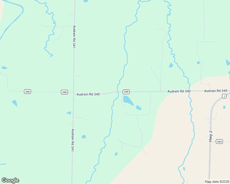 map of restaurants, bars, coffee shops, grocery stores, and more near Audrain Road 340 in Audrain County
