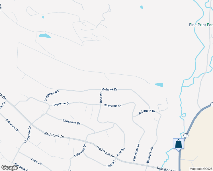 map of restaurants, bars, coffee shops, grocery stores, and more near 7749 Inca Road in Larkspur