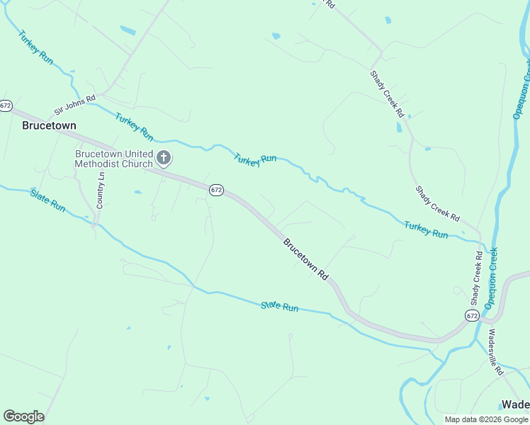 map of restaurants, bars, coffee shops, grocery stores, and more near 2337 Brucetown Road in Clear Brook