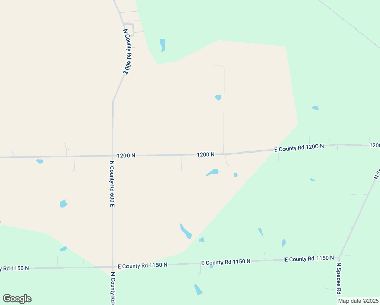 map of restaurants, bars, coffee shops, grocery stores, and more near 6500 East County Road 1200 North in Sunman