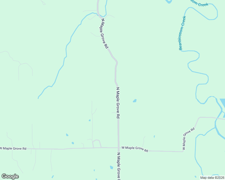 map of restaurants, bars, coffee shops, grocery stores, and more near 6701-6703 North Maple Grove Road in Bloomington