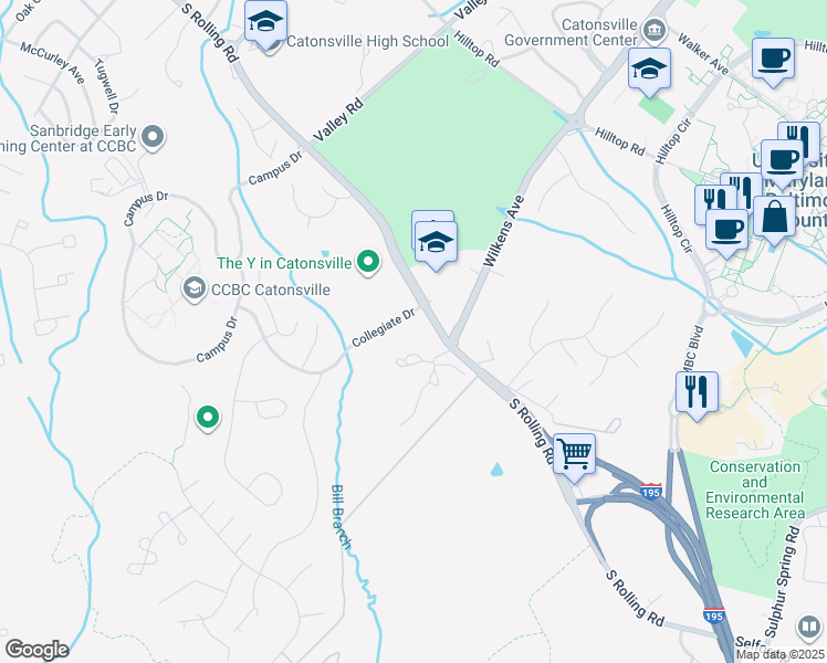 912 South Rolling Road, Catonsville MD Walk Score