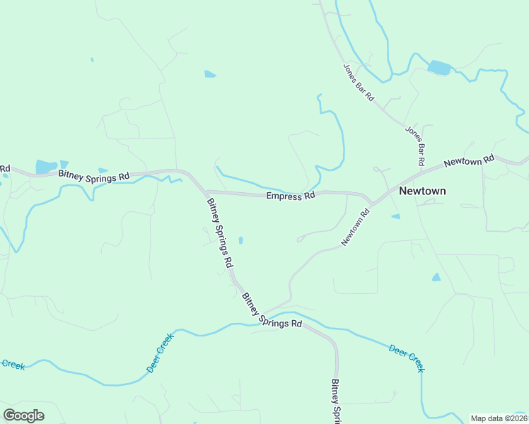 map of restaurants, bars, coffee shops, grocery stores, and more near 13631 Empress Road in Nevada City