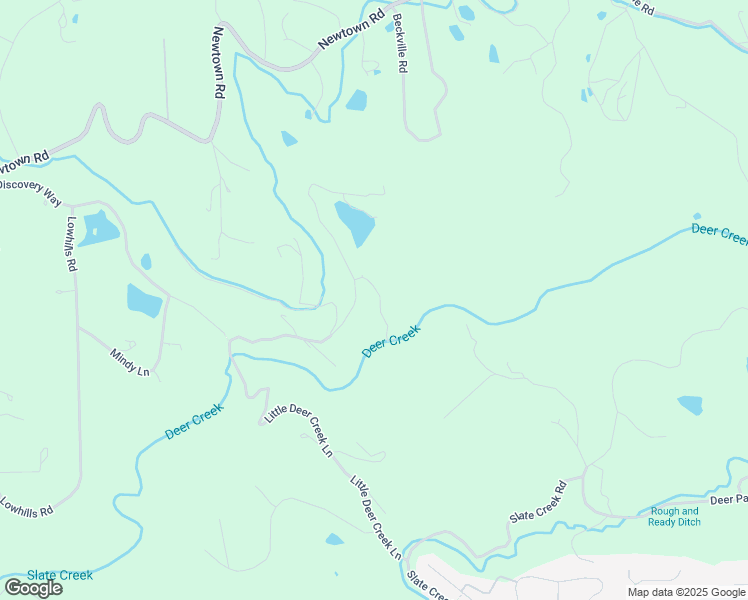 map of restaurants, bars, coffee shops, grocery stores, and more near 12655 Little Deer Creek Lane in Nevada City