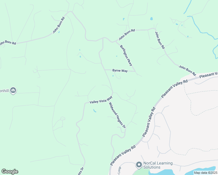 map of restaurants, bars, coffee shops, grocery stores, and more near 19606 Valley Vista Way in Penn Valley