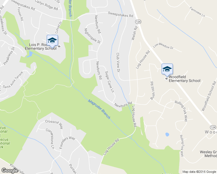 map of restaurants, bars, coffee shops, grocery stores, and more near 24040 Sugar Cane Lane in Gaithersburg