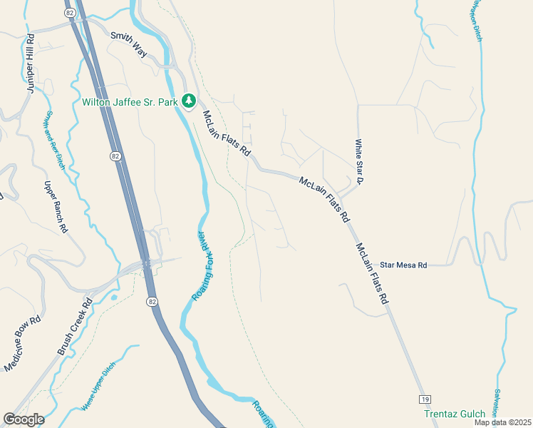 map of restaurants, bars, coffee shops, grocery stores, and more near 322-352 Stevens Street in Aspen