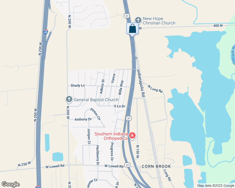 map of restaurants, bars, coffee shops, grocery stores, and more near 5041 Willa Way in Columbus