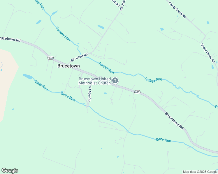 map of restaurants, bars, coffee shops, grocery stores, and more near 2144 Brucetown Road in Clear Brook