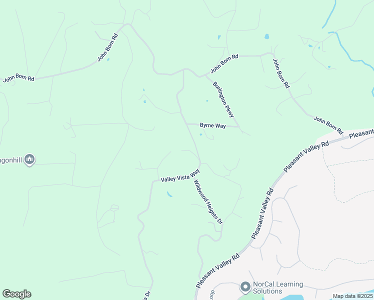 map of restaurants, bars, coffee shops, grocery stores, and more near 19606 Valley Vista Way in Penn Valley