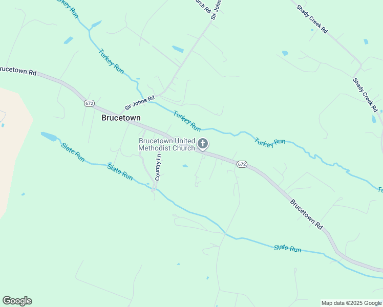 map of restaurants, bars, coffee shops, grocery stores, and more near 2144 Brucetown Road in Clear Brook