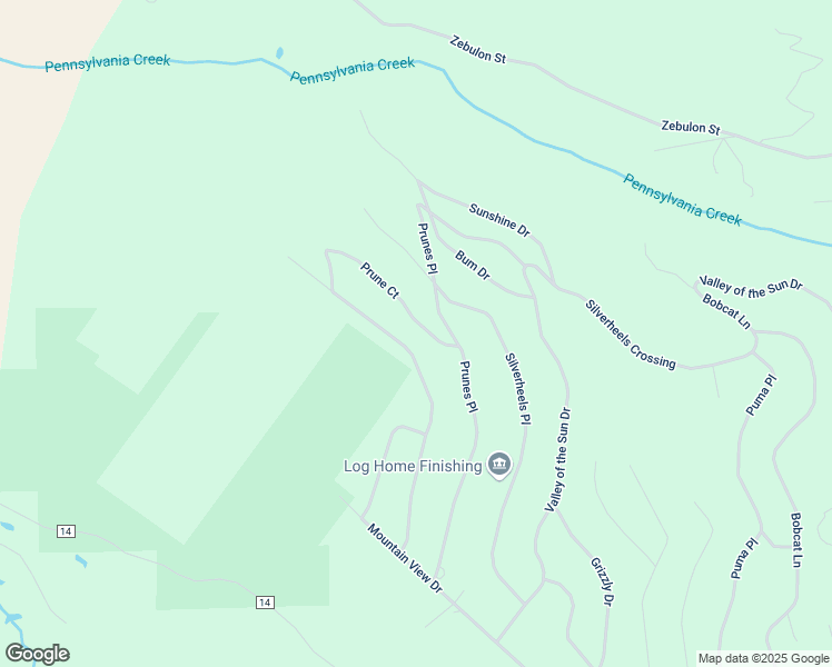 map of restaurants, bars, coffee shops, grocery stores, and more near 674 Prunes Place in Fairplay