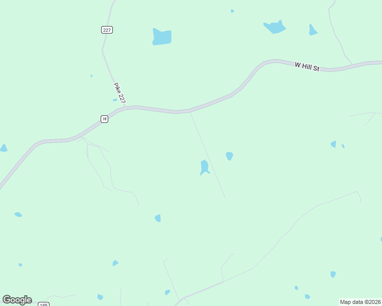 map of restaurants, bars, coffee shops, grocery stores, and more near 26321 Highway H in Eolia