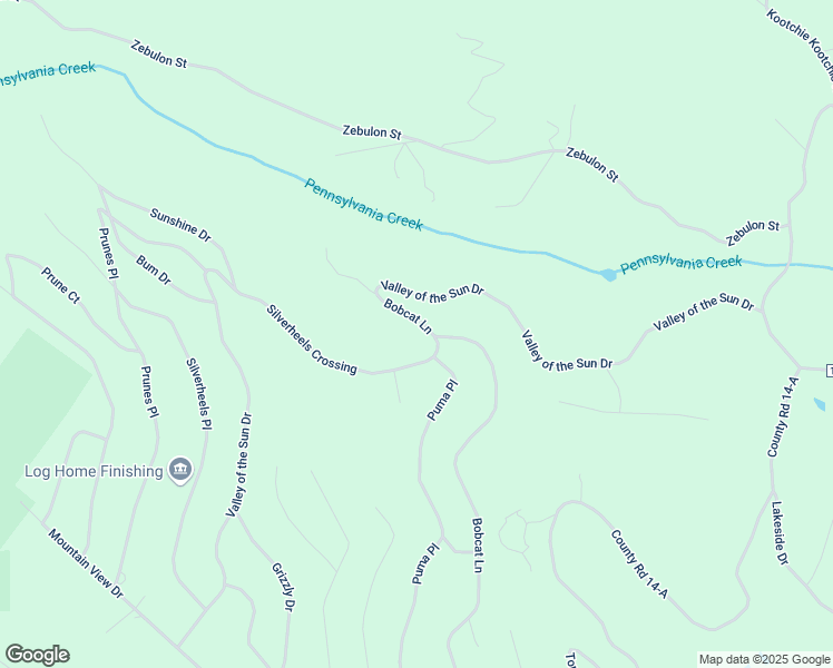 map of restaurants, bars, coffee shops, grocery stores, and more near 1399 Valley of the Sun Drive in Fairplay