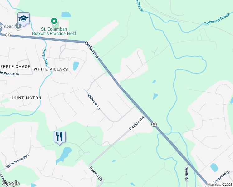map of restaurants, bars, coffee shops, grocery stores, and more near 6809 Fairwind Court in Loveland