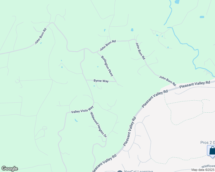 map of restaurants, bars, coffee shops, grocery stores, and more near 19761 Byrne Way in Penn Valley