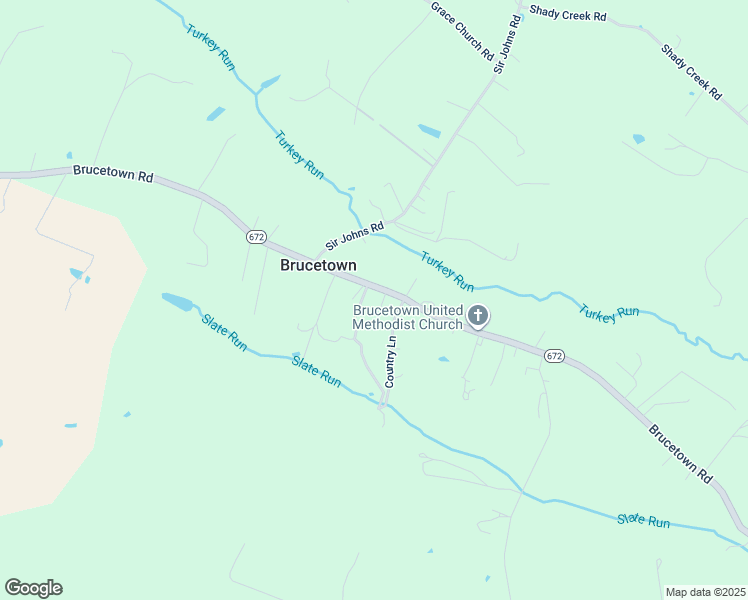 map of restaurants, bars, coffee shops, grocery stores, and more near 2042 Brucetown Road in Clear Brook