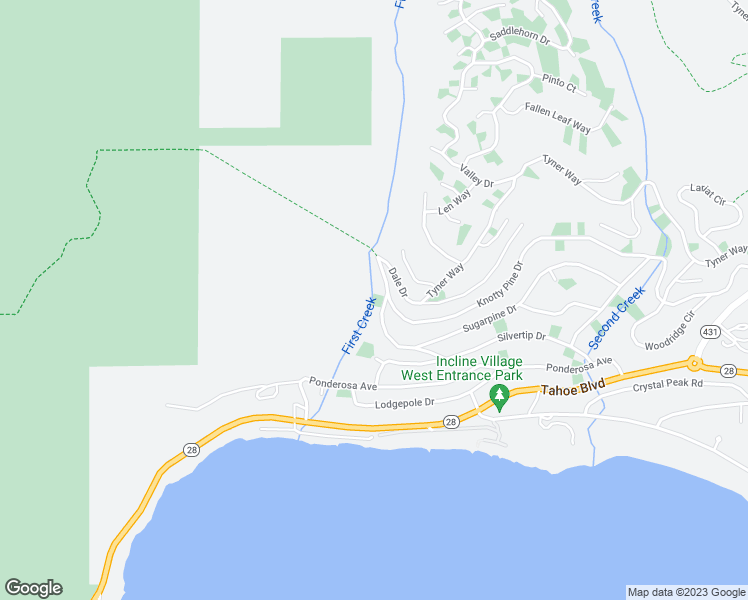map of restaurants, bars, coffee shops, grocery stores, and more near 513 Sugarpine Drive in Incline Village