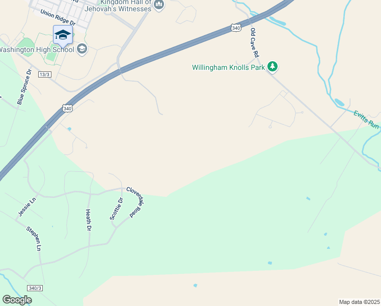 map of restaurants, bars, coffee shops, grocery stores, and more near in Charles Town