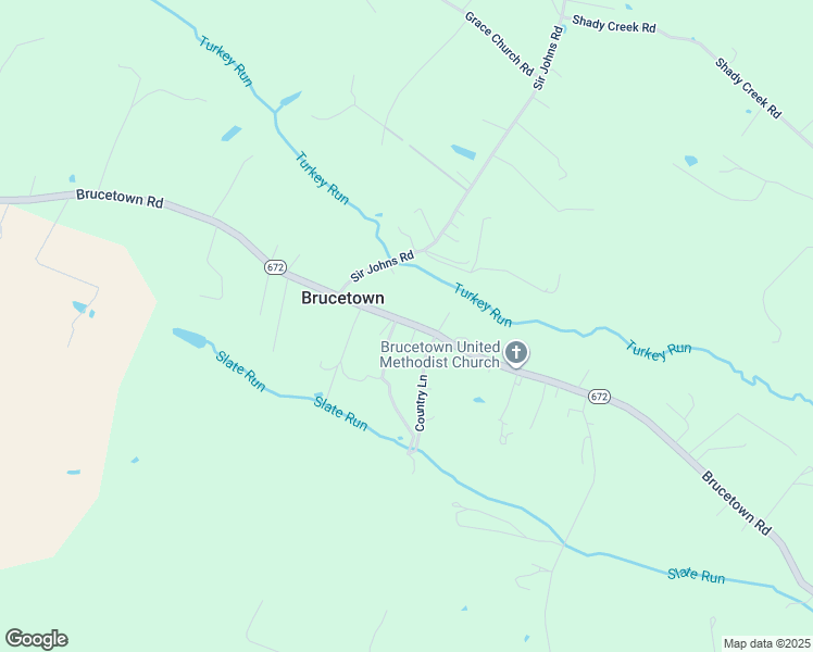 map of restaurants, bars, coffee shops, grocery stores, and more near 2042 Brucetown Road in Clear Brook