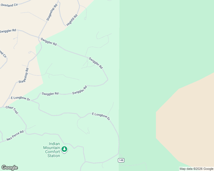 map of restaurants, bars, coffee shops, grocery stores, and more near 1135 Swiggler Road in Jefferson