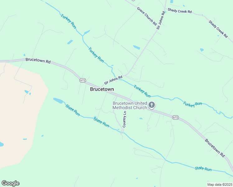 map of restaurants, bars, coffee shops, grocery stores, and more near 2021 Brucetown Road in Clear Brook