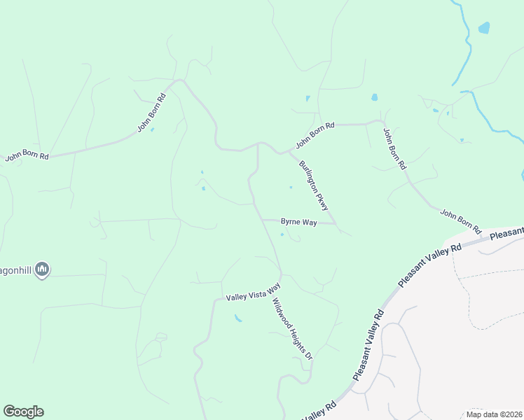 map of restaurants, bars, coffee shops, grocery stores, and more near 19449 Valley Vista Way in Penn Valley