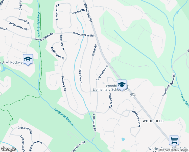 map of restaurants, bars, coffee shops, grocery stores, and more near 24304 Flamingo Terrace in Gaithersburg