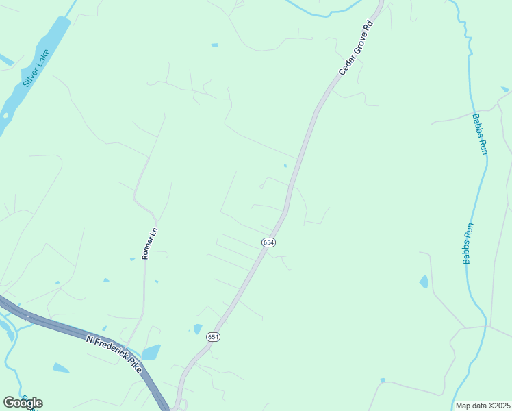 map of restaurants, bars, coffee shops, grocery stores, and more near 473 Cedar Grove Road in Winchester