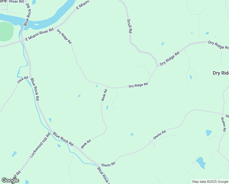 map of restaurants, bars, coffee shops, grocery stores, and more near 6181 Dry Ridge Road in Cincinnati