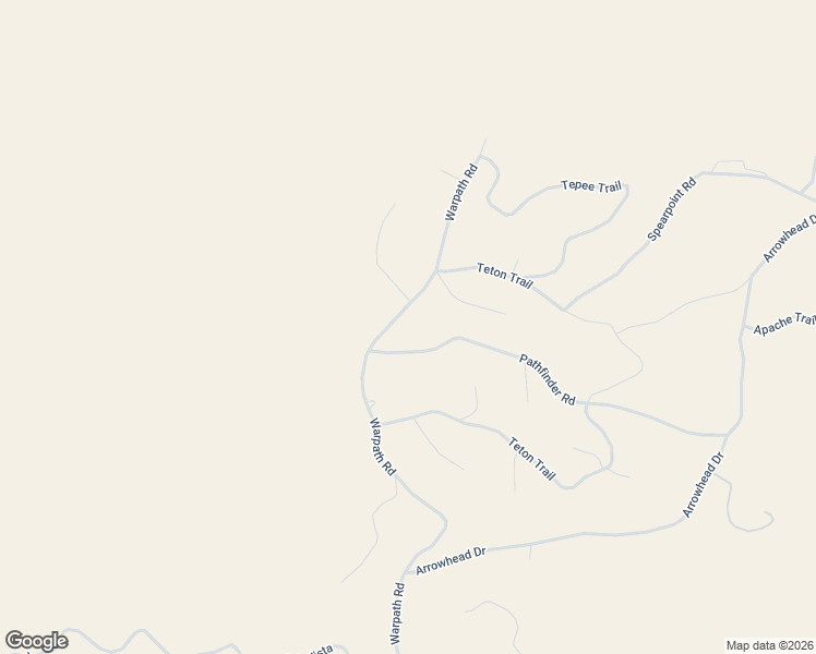 map of restaurants, bars, coffee shops, grocery stores, and more near 1068 Warpath Road in Jefferson