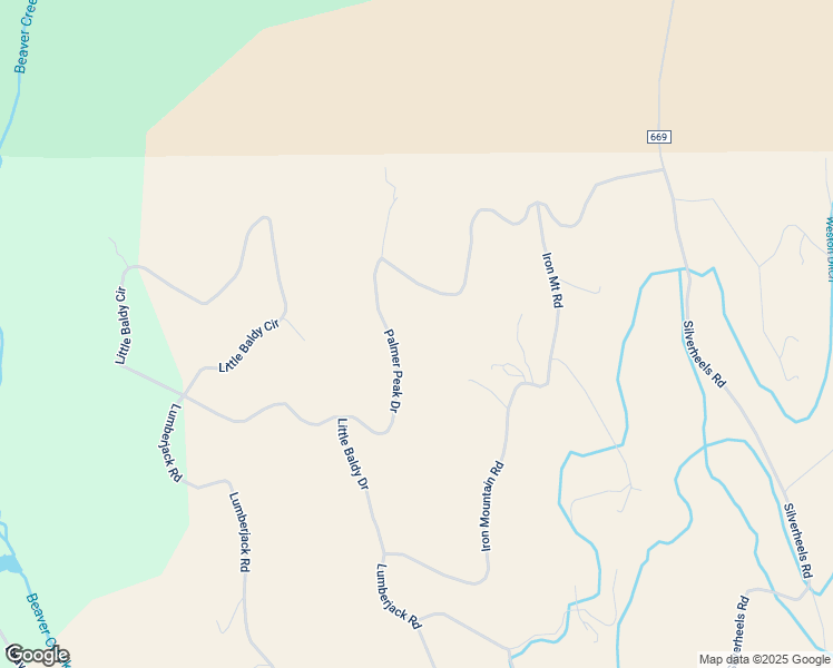 map of restaurants, bars, coffee shops, grocery stores, and more near 256 Palmer Peak Drive in Fairplay