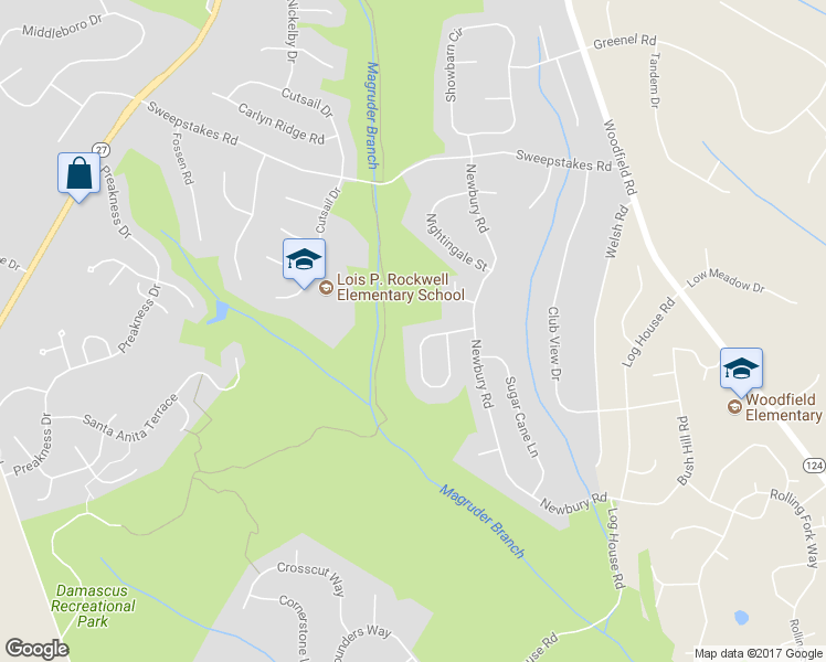 map of restaurants, bars, coffee shops, grocery stores, and more near 10129 Peanut Mill Drive in Gaithersburg