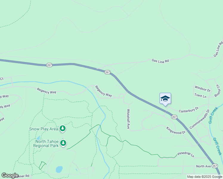 map of restaurants, bars, coffee shops, grocery stores, and more near 1300 Regency Way in Tahoe Vista