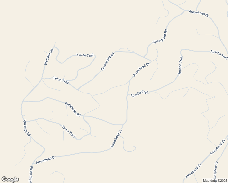 map of restaurants, bars, coffee shops, grocery stores, and more near 224 Apache Trail in Jefferson