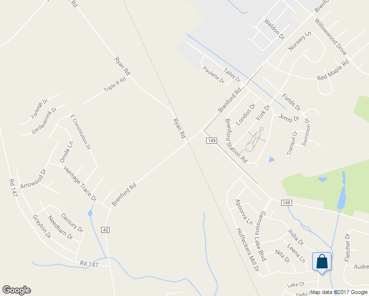 map of restaurants, bars, coffee shops, grocery stores, and more near 3070 Brenford Road in Smyrna