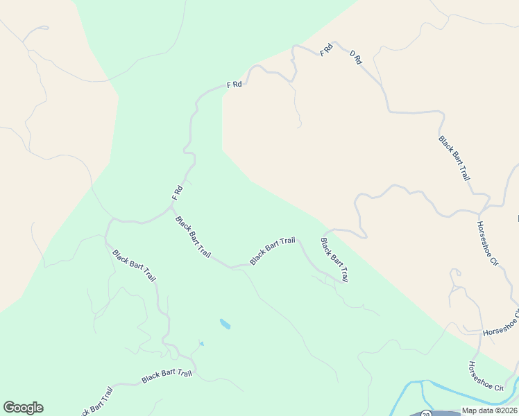 map of restaurants, bars, coffee shops, grocery stores, and more near 8500 Black Bart Trail in Redwood Valley