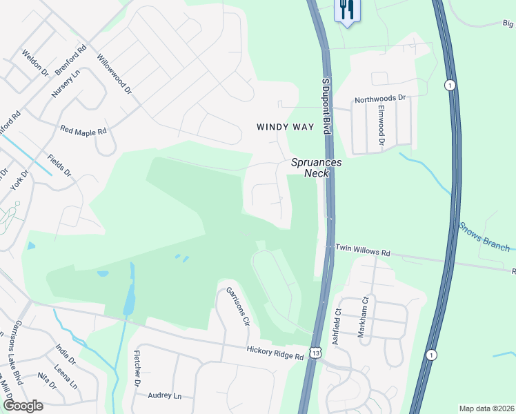 map of restaurants, bars, coffee shops, grocery stores, and more near 265 Ashton Ct in Smyrna