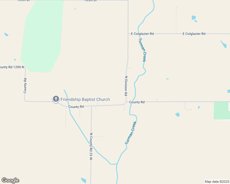 map of restaurants, bars, coffee shops, grocery stores, and more near 11825 North Division Road in Farmersburg