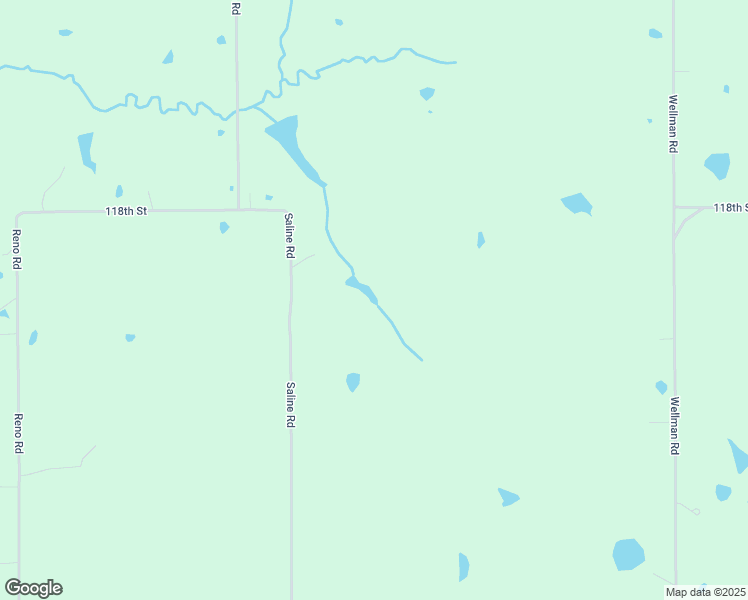 map of restaurants, bars, coffee shops, grocery stores, and more near 11640 Saline Road in Oskaloosa