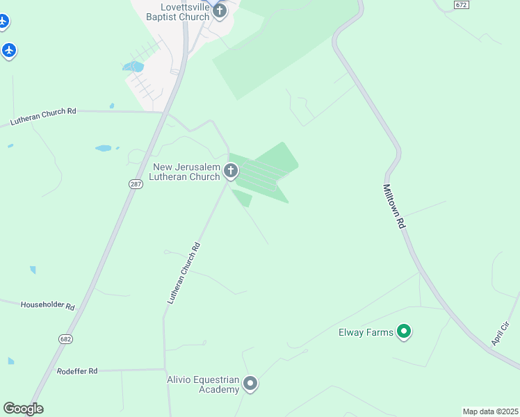 map of restaurants, bars, coffee shops, grocery stores, and more near 12980 Everhart Road in Lovettsville