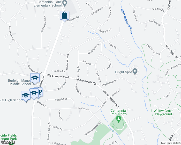 map of restaurants, bars, coffee shops, grocery stores, and more near 9909 Heather Glen in Ellicott City