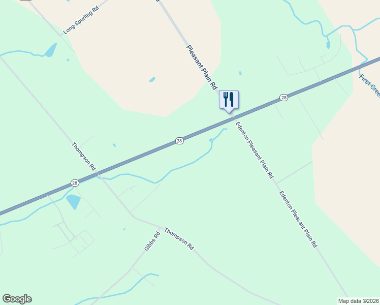 map of restaurants, bars, coffee shops, grocery stores, and more near 2531 State Route 28 in Pleasant Plain