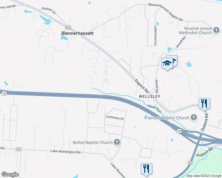 map of restaurants, bars, coffee shops, grocery stores, and more near 240 Ivan Street in Washington